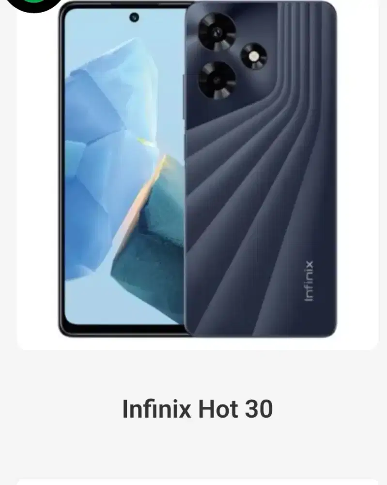 Infinix hot 30 2nd