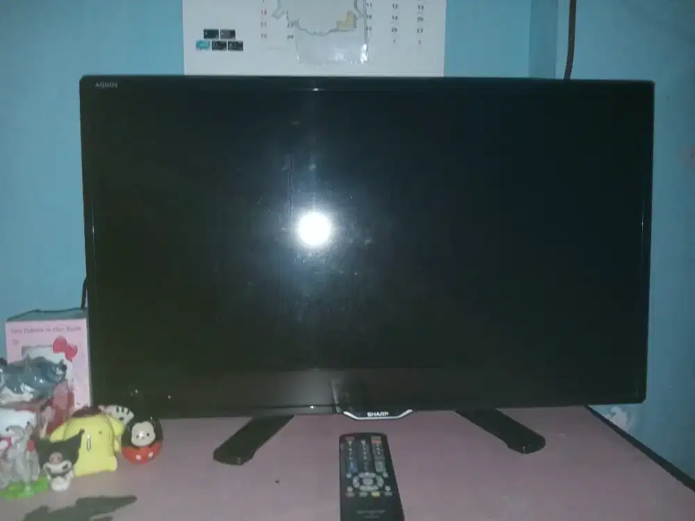 Dijual TV merk sharp digital/analog, 24 inc