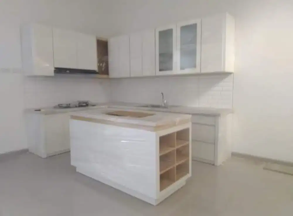 Kitchen set putih minimalis