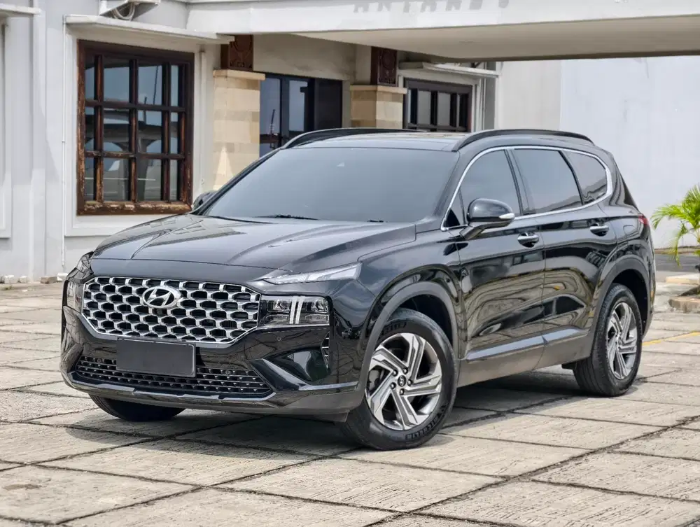 [PAJAK PANJANG] HYUNDAI SANTA FE 2.2 D SIGNATURE 2023 HITAM GANJIL