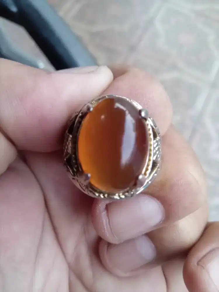 Batu cincin Bacan obi ori