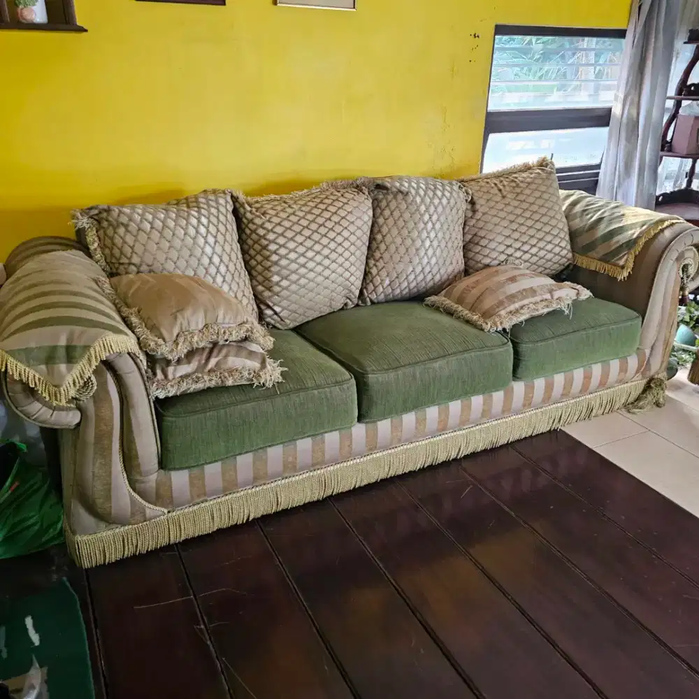 Sofa jumbo set 3 item (240x90cm, 180x90cm, 150x90cm)