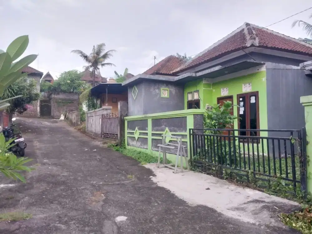 DIJUAL 1 BIDANG TANAH & BANGUNAN – KABUPATEN TABANAN