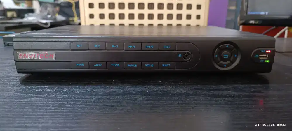 DVR 16 CHANNEL + HARDDISK 500GB KAMERA CCTV