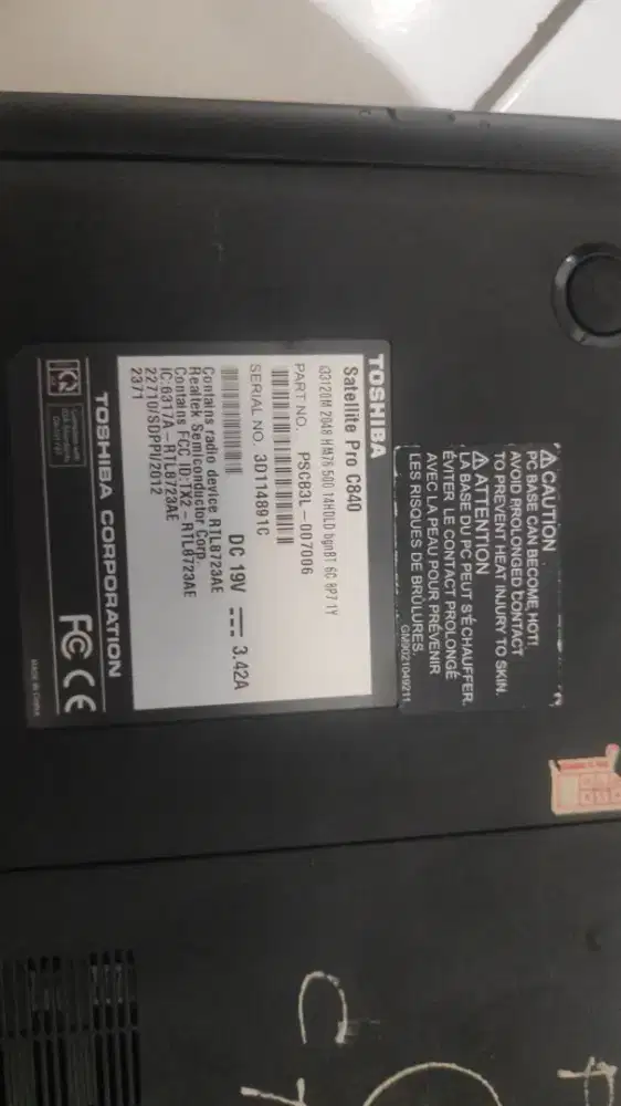 Laptop buat kanibalan