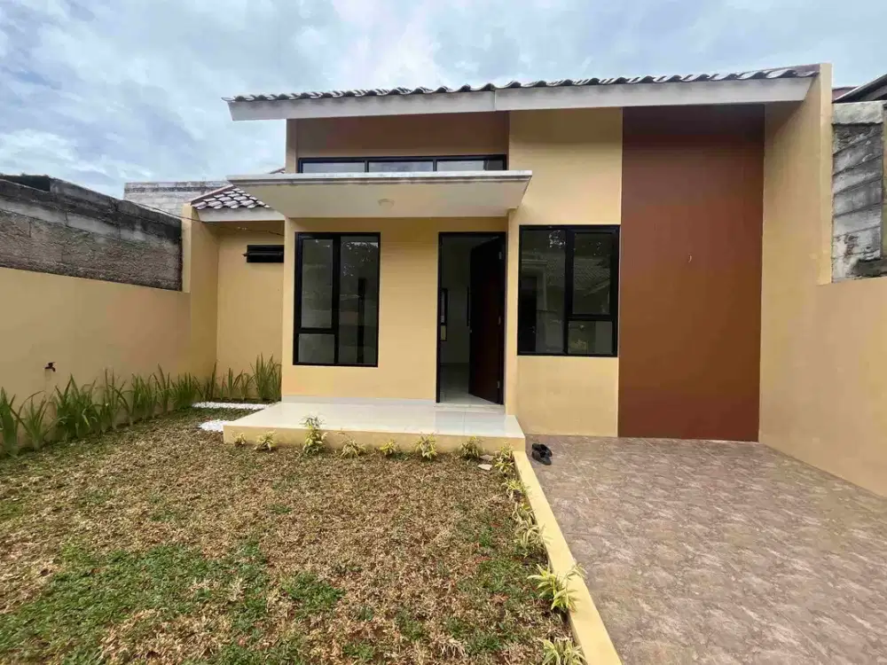 Rumah 1 lantai tanah Luas harga terjangkau di Tajur halang