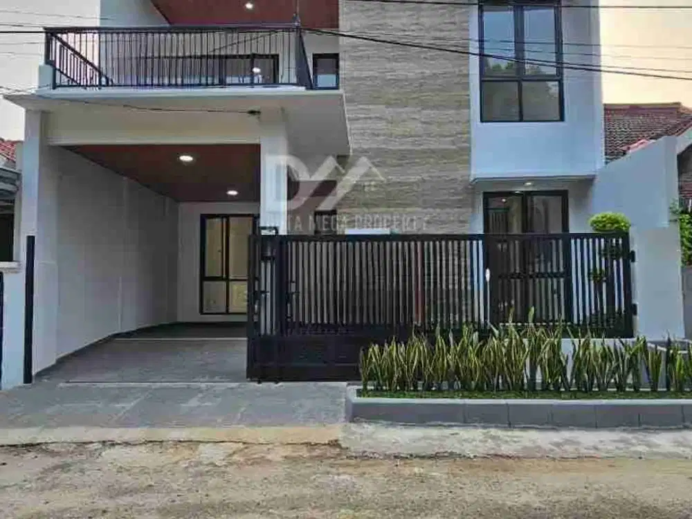 Dijual Rumah Modern Brand New Di Graha Raya Bintaro Dekat Toll Parigi