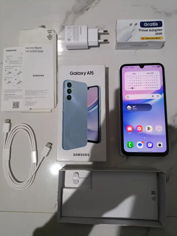Samsung Galaxy A15 8+8/128 Fullset Original
