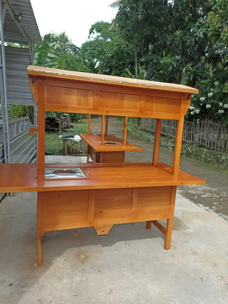 Gerobak Angkringan Bakso Mie Ayam PeceL Bubur Sate Martabak Ronde dlL