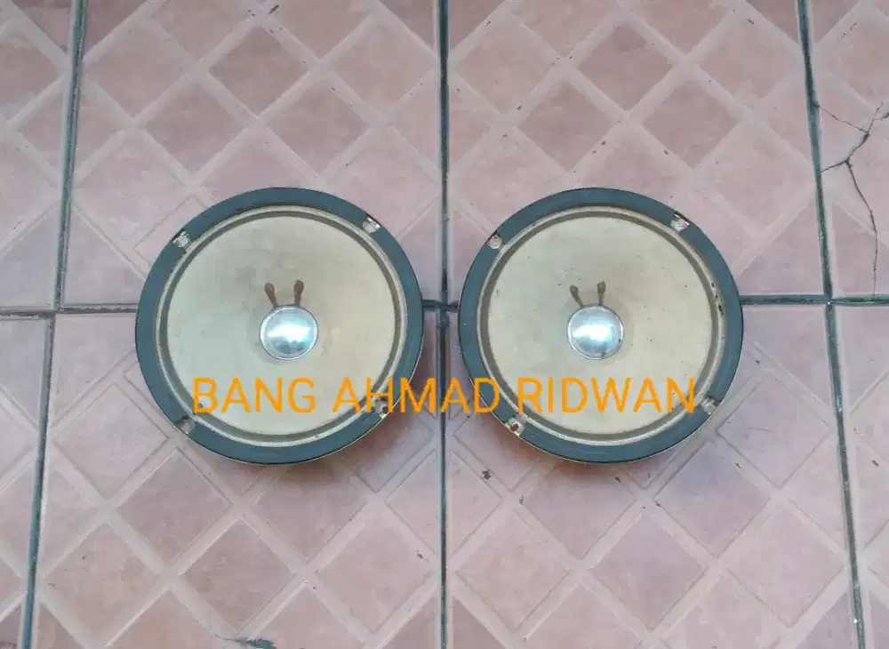 2 speaker pasif radio tape deck compo ampli kaset pita antik jadul