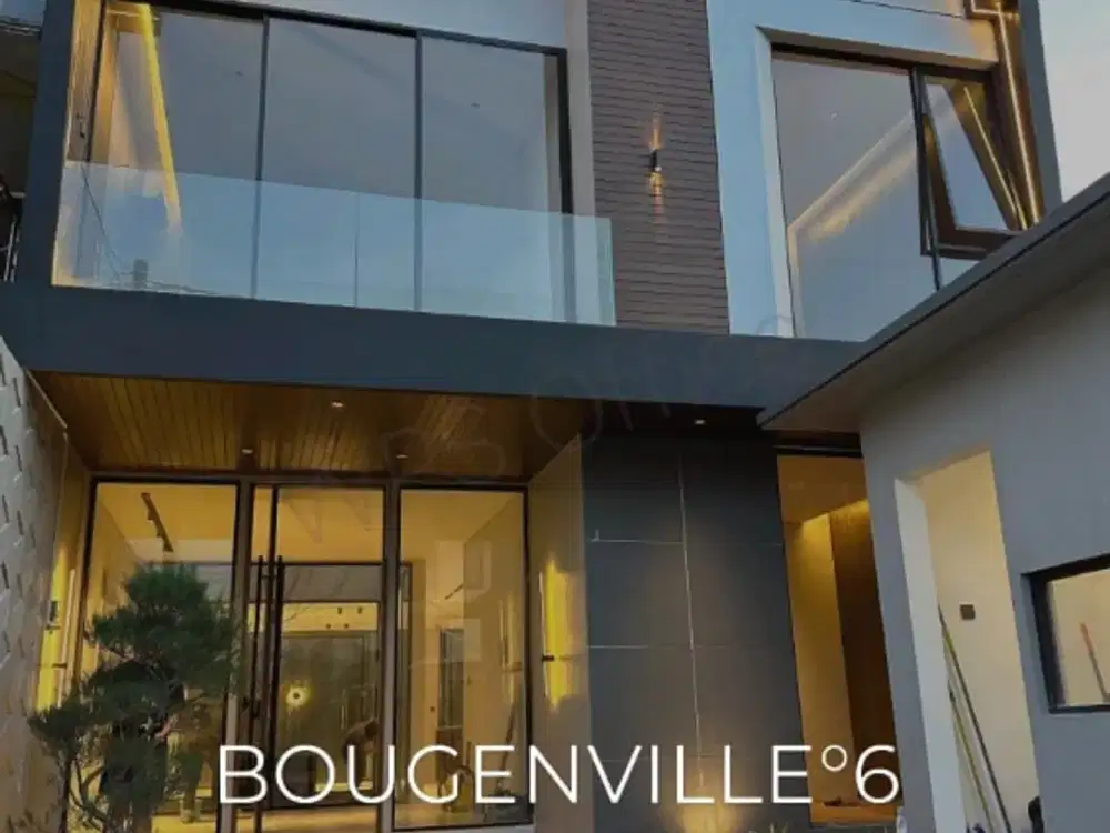 Rumah Baru Modern style ada 5 kamar di penamparan cn