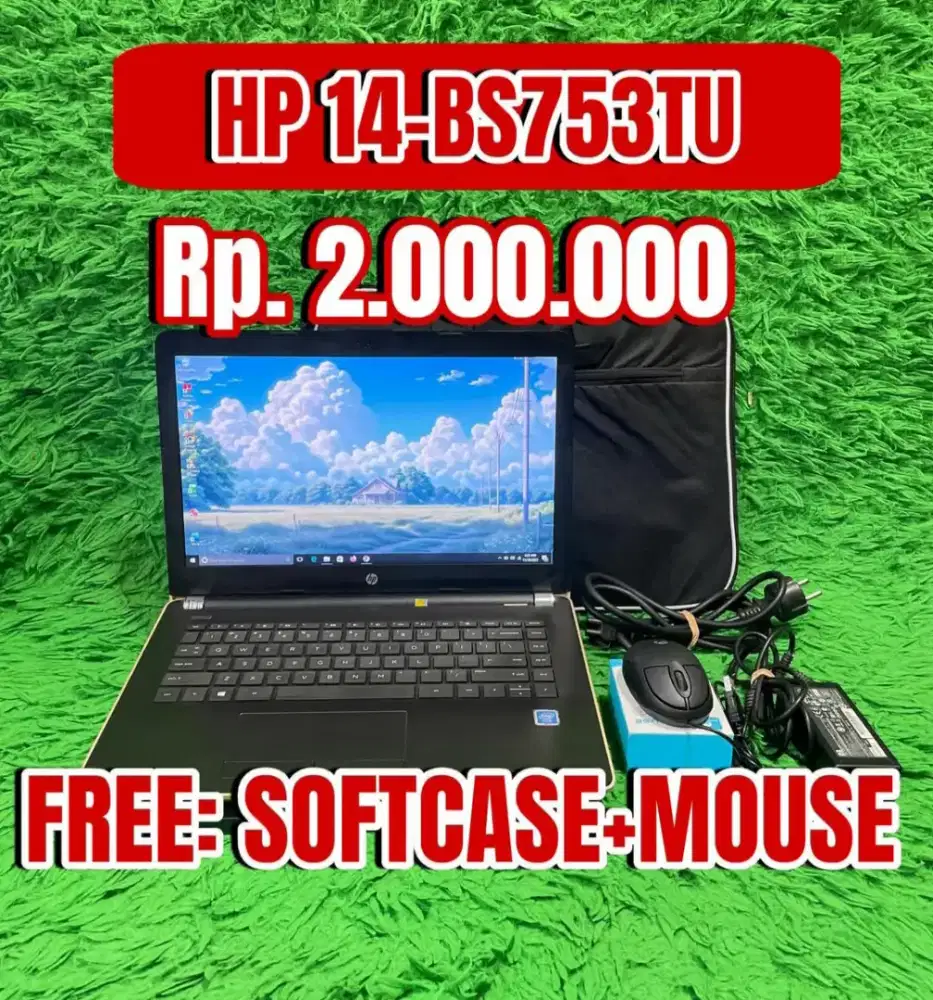 Jual Laptop Second HP 14-BS753TU