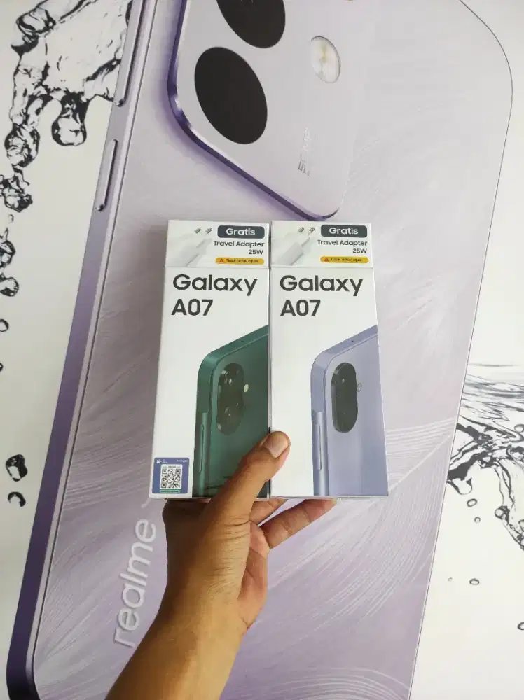 Berminat silahkan WA Samsung Galaxy A07 8/256 Garansi resmi 1thn