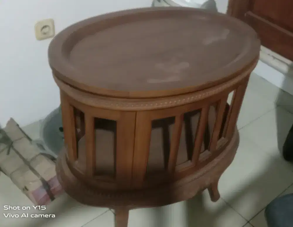 meja kayu kuat bagus