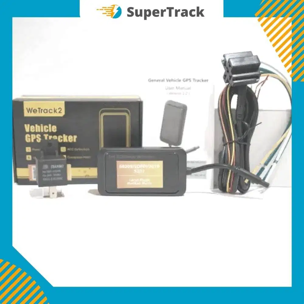 Alat Canggih GPS Tracker Supertrack untuk kendaraan Motor, Mobil, Truc