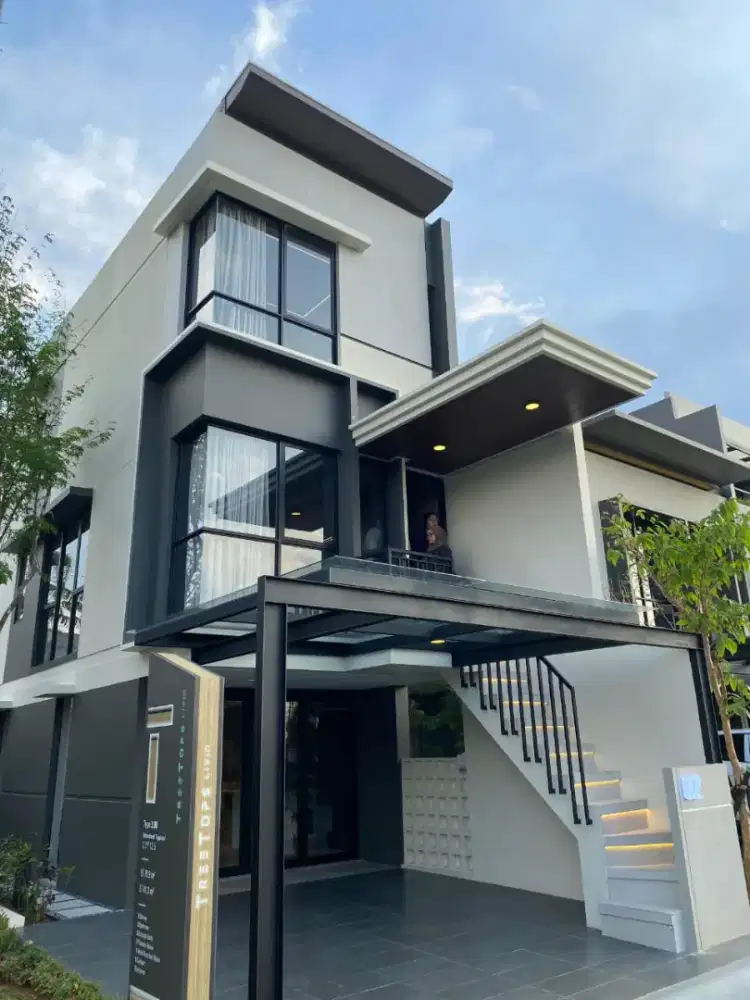 Rumah 2lantai cicilan mulai 2jt an/bln kota mandiri baru tangerang