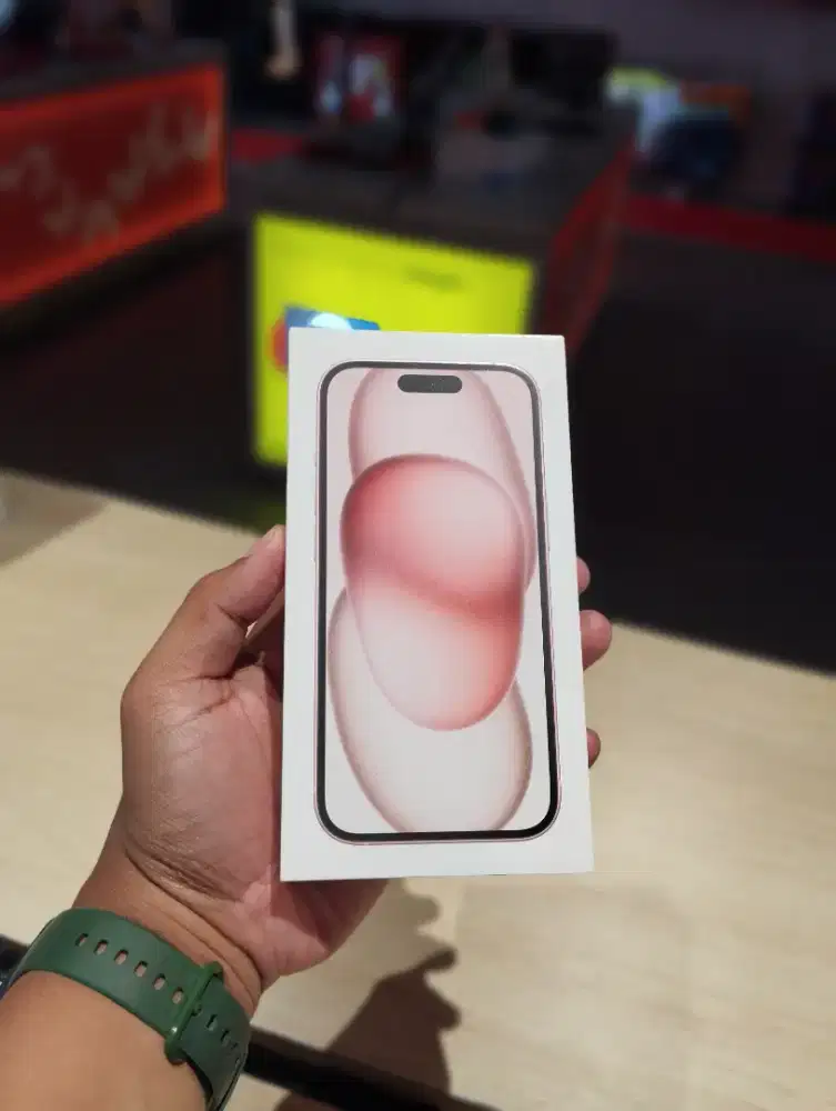 IPHONE 15 PINK LIKENEW SEGEL GARANSI RESMI IBOX