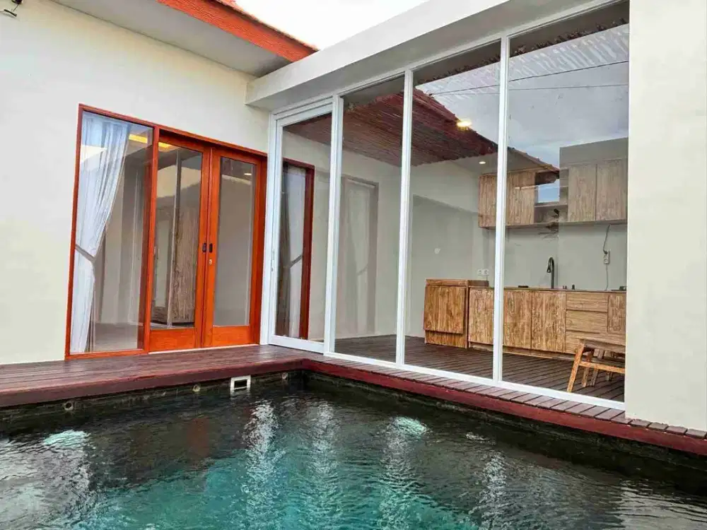 DISEWAKAN  BULANAN/OVER KONTRAK 6 BUKAN VILLA FURNISH DI SANUR
