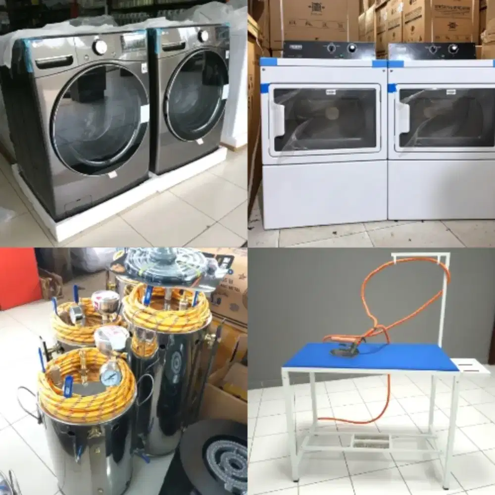 Mesin Usaha Laundry / Paket Usaha Laundry