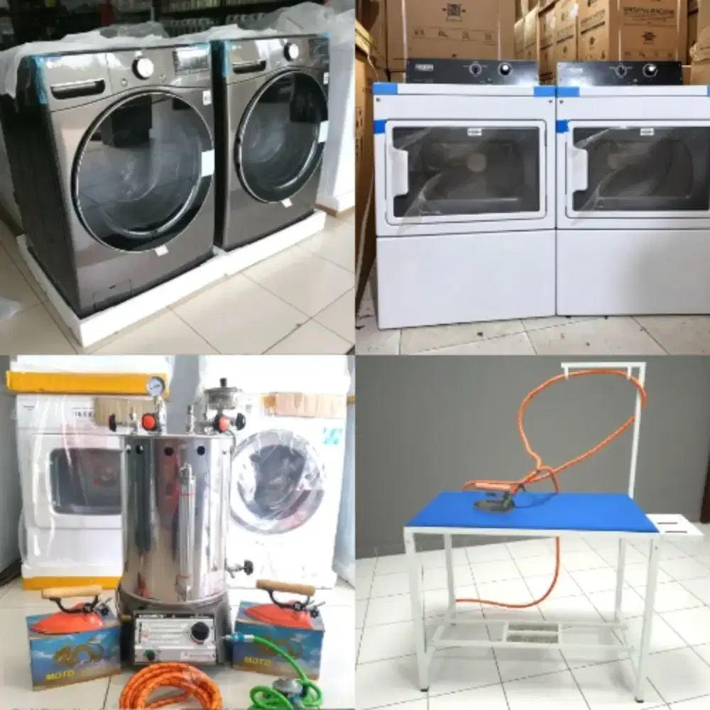 Mesin Usaha Laundry / Paket Usaha Laundry