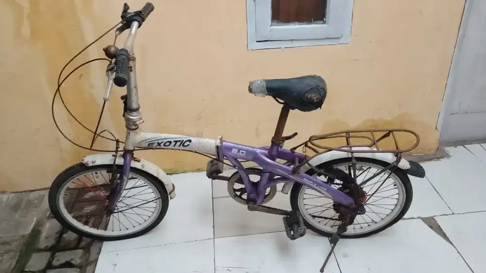 JUAL MURAH SEPEDA LIPAT MERK EXOTIC
