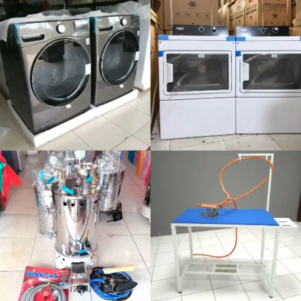 Mesin Usaha Laundry / Paket Usaha Laundry