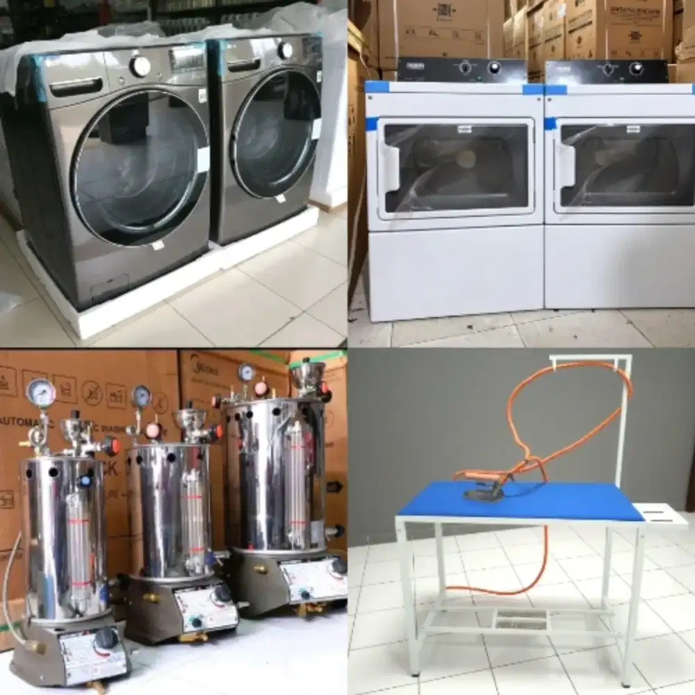 Mesin Usaha Laundry / Paket Lengkap Usaha Laundry