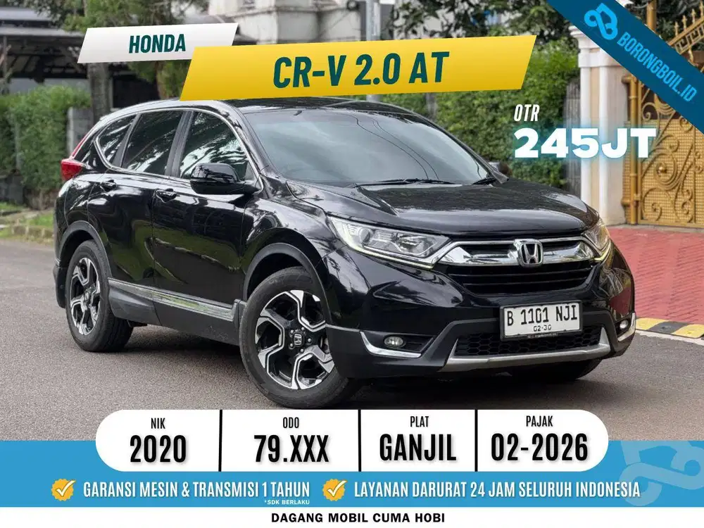 Honda CRV 2.0 CVT 2020 Istimewa Siap Pakai