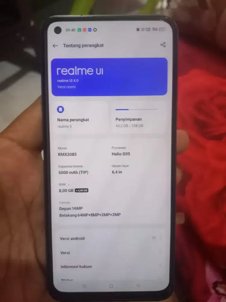 Realme 8 4g 8/128gb