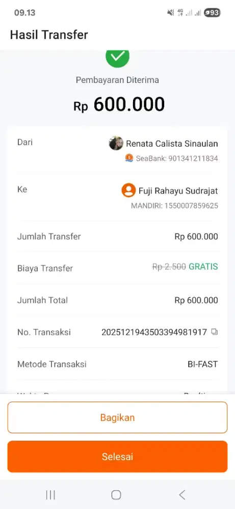 Freelance Harian Akhir Tahun