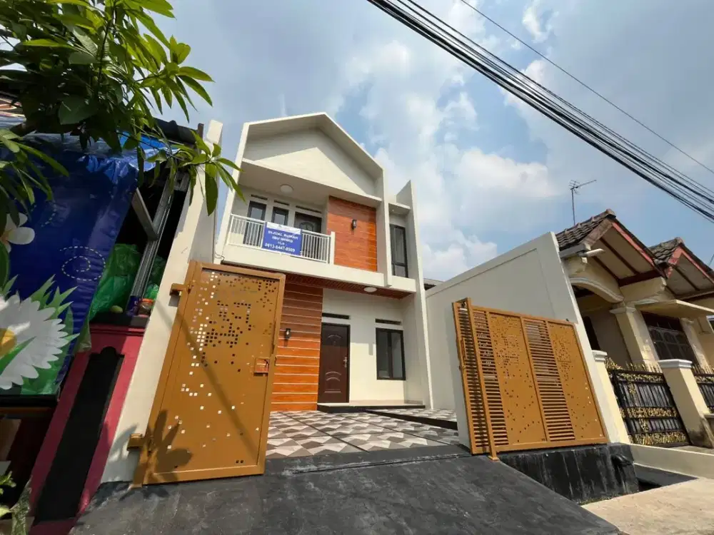 RUMAH LUAS 105M² DI LOKASI STRATEGIS BEKASI – SIAP HUNI! DEKAT TOL, STASIUN  & MALL!