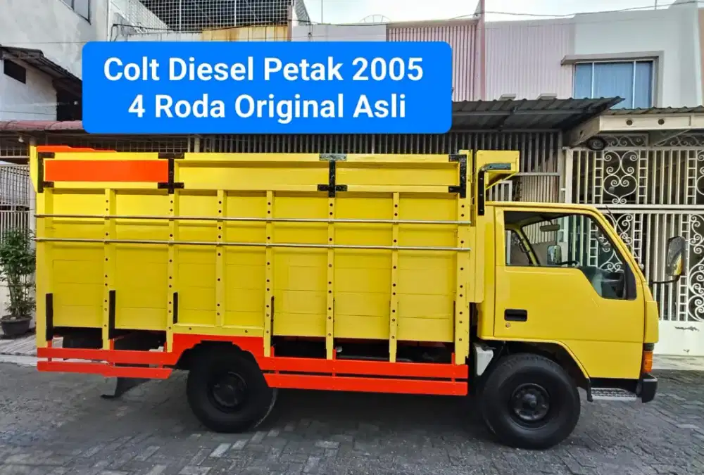 Colt Diesel Petak 4 Roda Bak 2005 100Ps Original Sehat Terawat