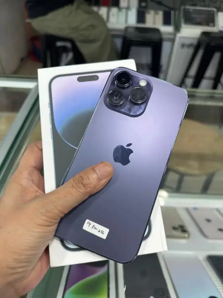 Iphine 14 promax 256gb all operator bh 100%