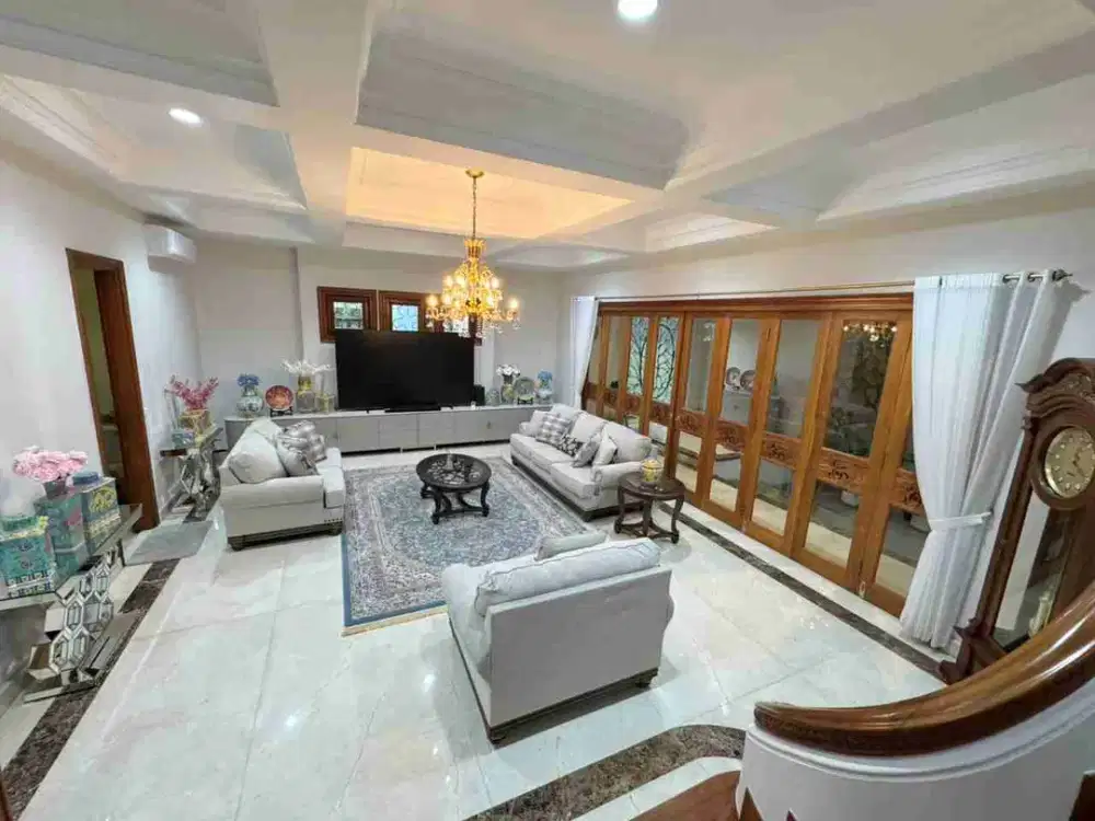 Rumah Mewah Hoek Full Furnished Cakep Puspita Loka BSD