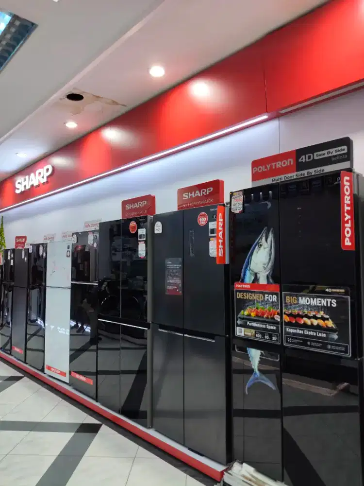 Kulkas 1 - 4 pintu bisa dicicil syarat KTP aslii