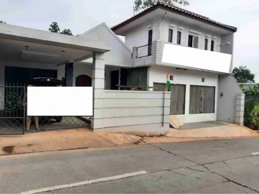 dijual rumah bagus posisi hoek pinggir jalan di jatisampurna Bekasi