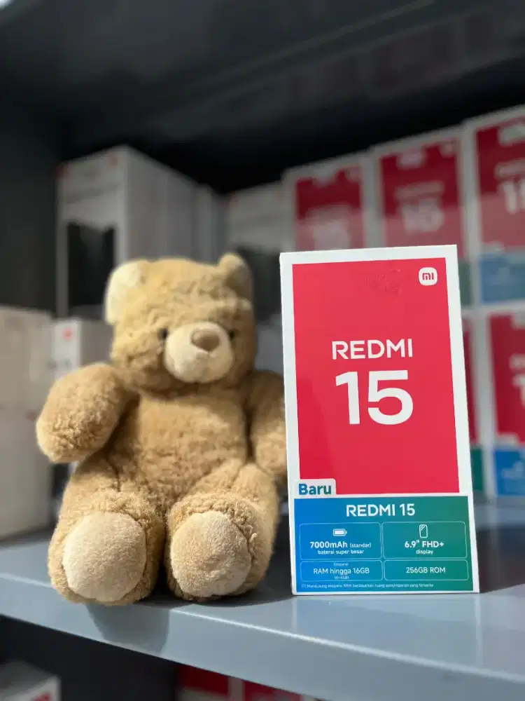 PROMO NEW REDMI 15 GARANSI XIAOMI INDONESIA!! BISA KREDIT TANPA DP!!