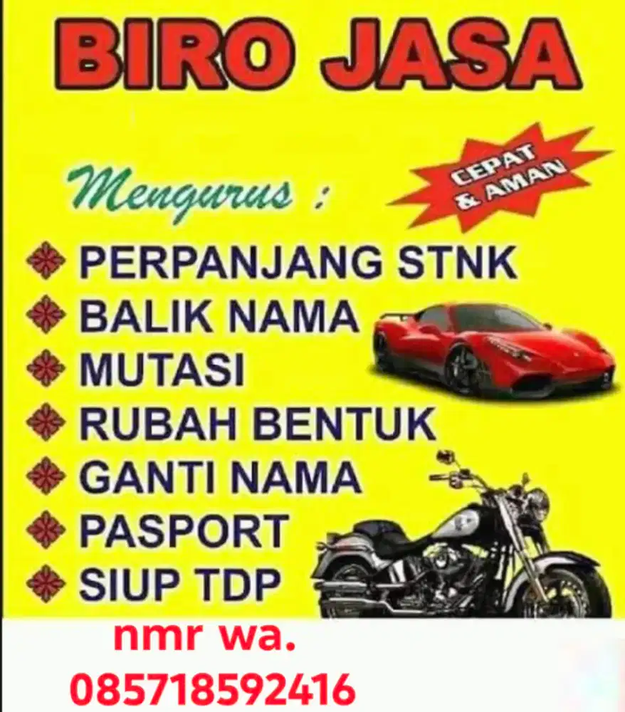Bantu perpanjang pajak stnk