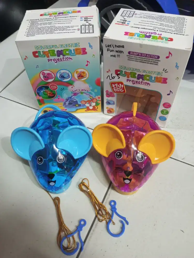 Mainan Anak Tikus baterai