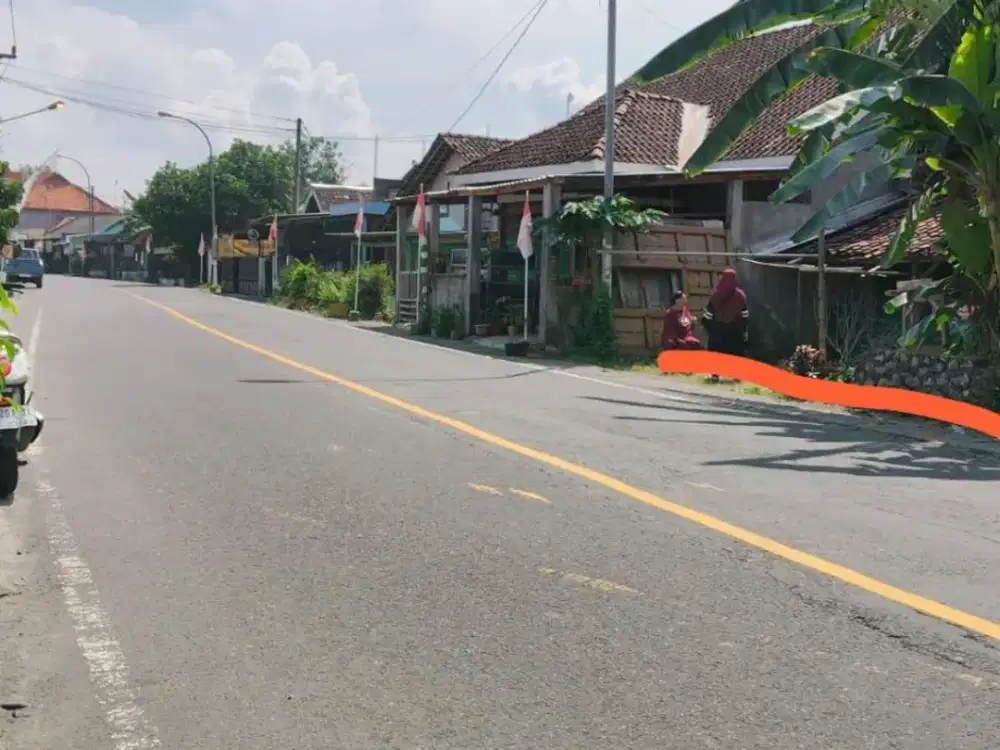 TANAH PEKARANGAN SUPER STRATEGIS MANGKU JALAN RAYA TULUNG