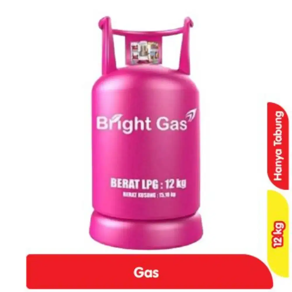 Tabung Gas 12 kg Bright Gas Kosong