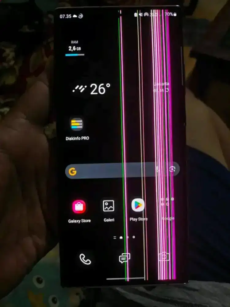 Samsung note 20 ultra ram 8/256 minus