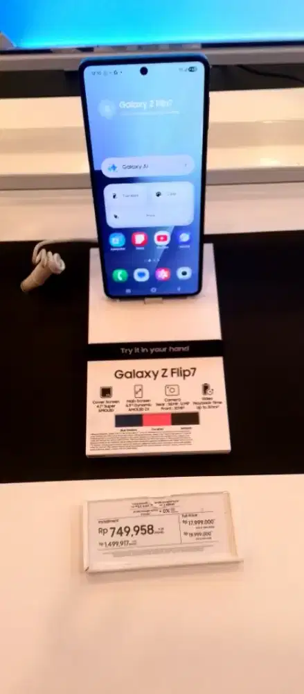 cicilan kredit Samsung Zflip 7 dibogor pakai home credit