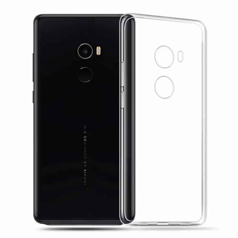 MI MIX 2 SILICON CLEAR CASE ORIGINAL