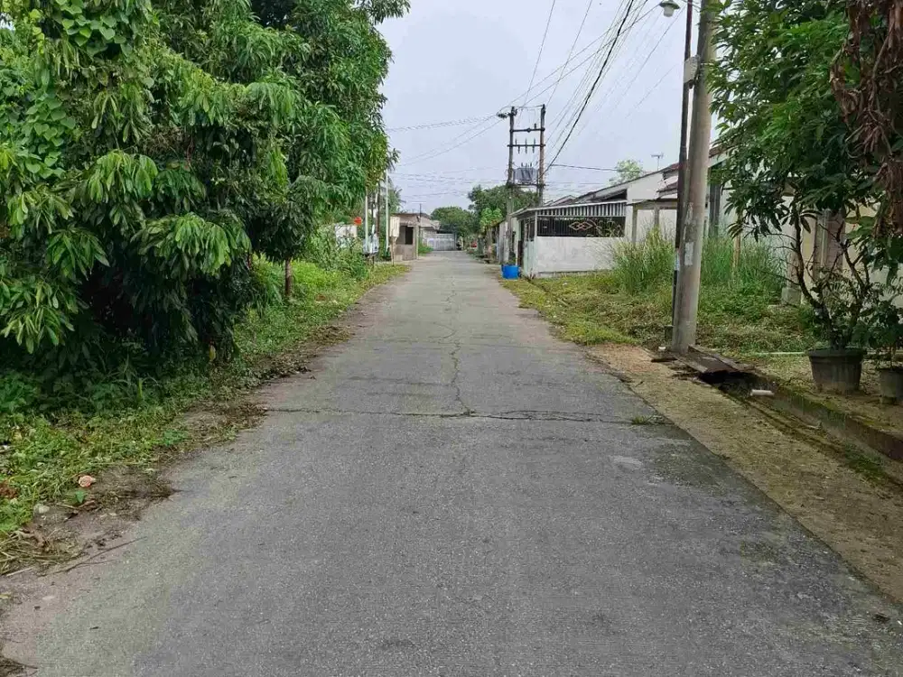 Tanah buat rumah atau kios depan perumahan di MENTANGOR kulim