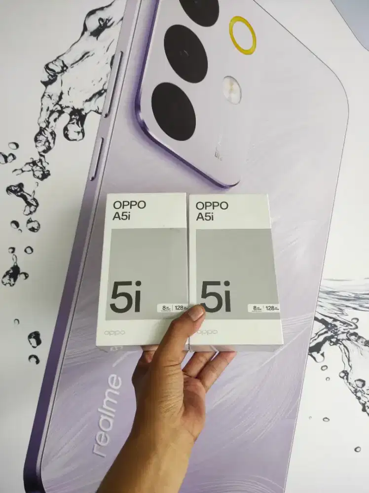 Berminat silahkan WA Oppo A5i 4+4/128 Garansi resmi 1thn