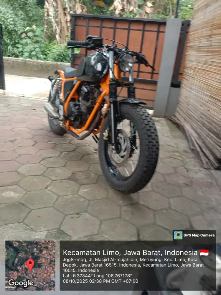 Custom bobber basic yamaha scorpio