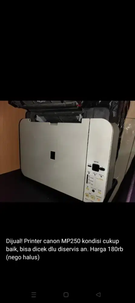 Printer Canon MP 250