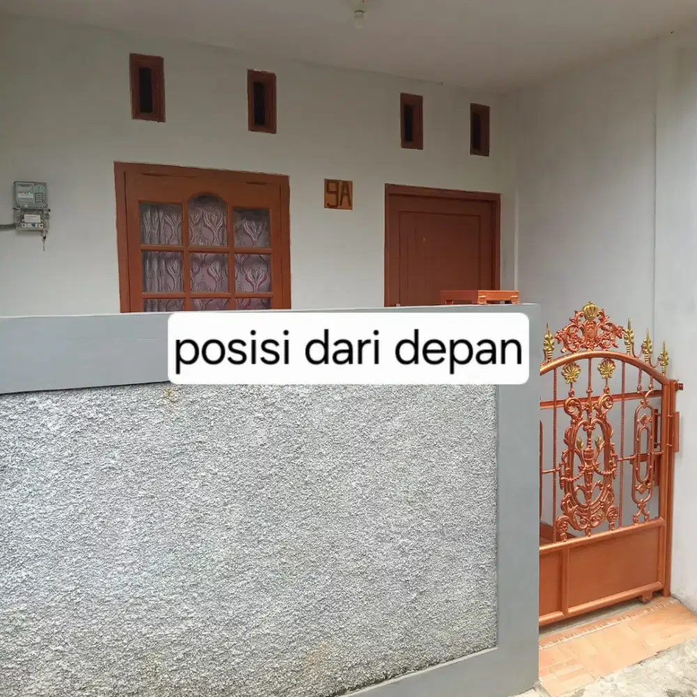 DISEWAKAN RUMAH 3 PETAK DAERAH BEJI DEPOK, STRATEGIS DKT TOL KUKUSAN