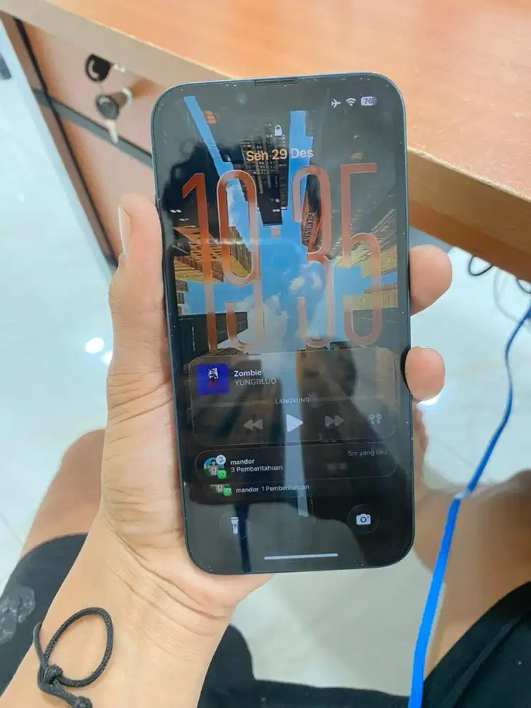 iphone 14 128 ex inter midnight blue Sim lock